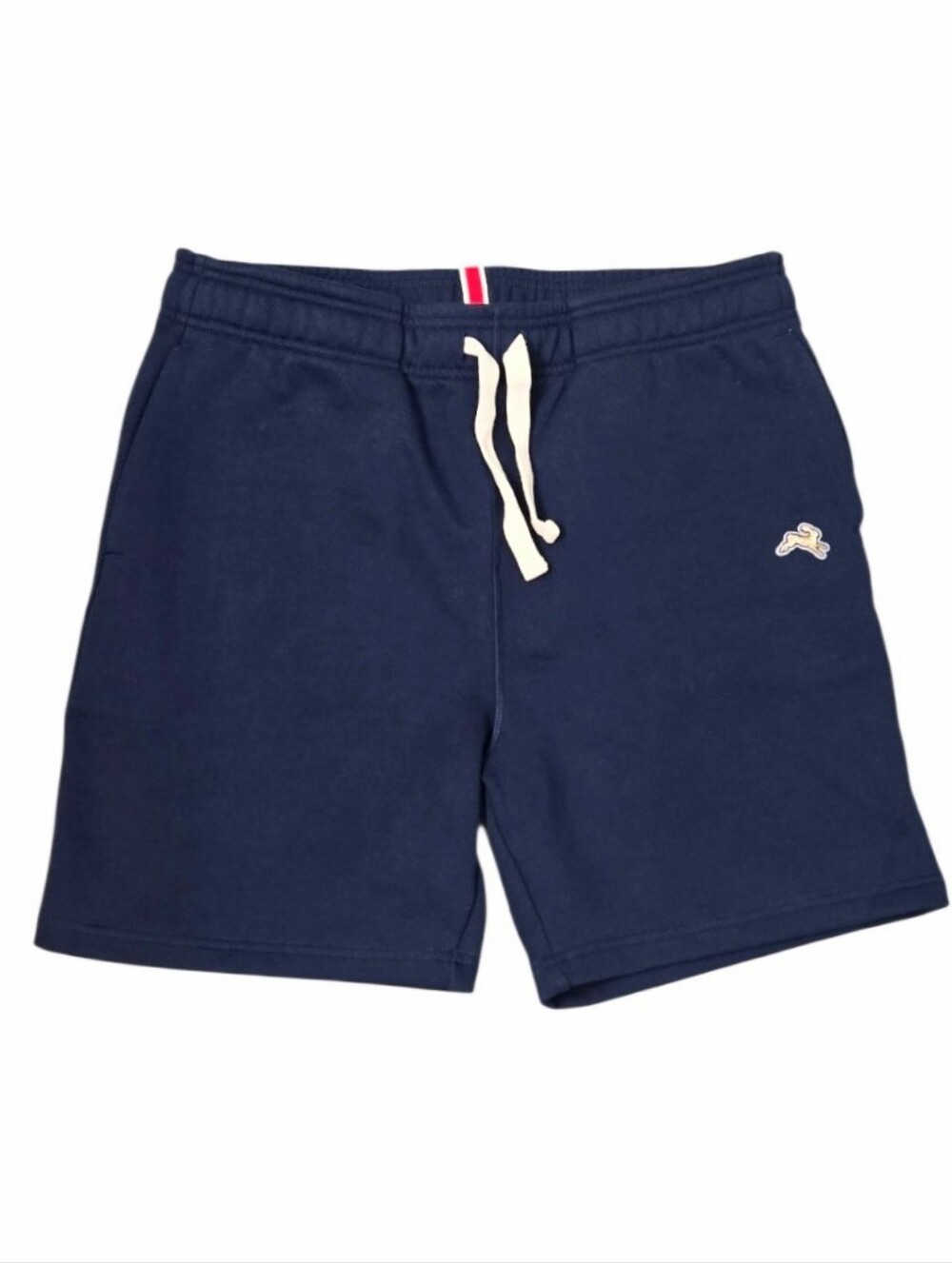 Tracksmith Men’s Navy Fleece Running Sweat Shorts Size Medium